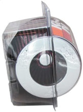 Load image into Gallery viewer, K&amp;N Universal Air Filter Chrome Round Tapered Red - 4in Flange ID x 1.125in Flange Length x 5.5in H Air Filters - Universal Fit K&amp;N Engineering   
