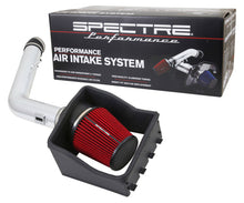 Load image into Gallery viewer, Spectre 11-14 Ford F250/350 V8-6.2L F/I Air Intake Kit - Polished w/Red Filter Cold Air Intakes Spectre
