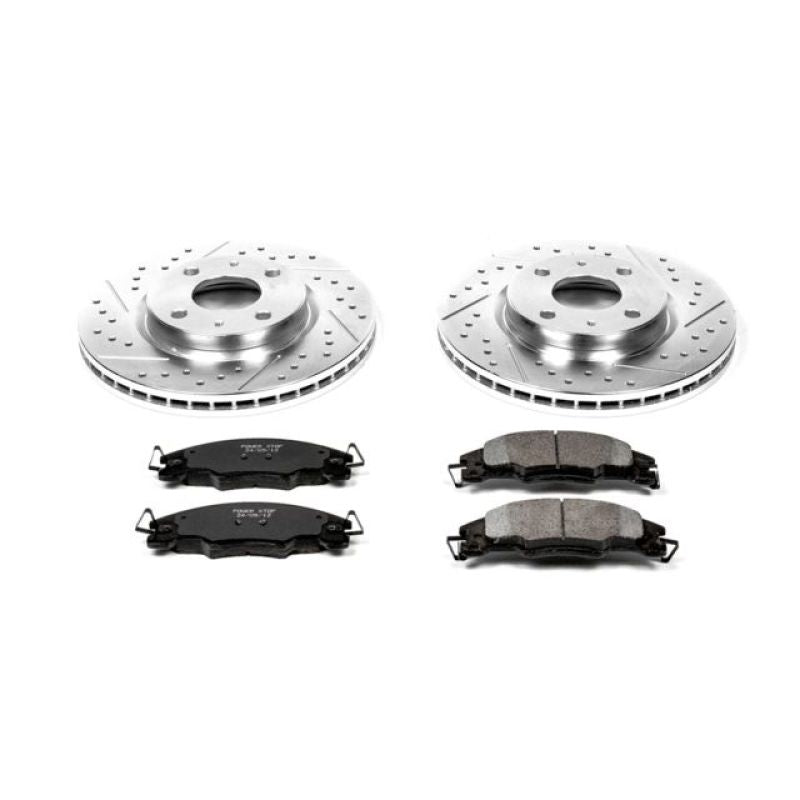 Power Stop 08-11 Ford Focus Front Z23 Evolution Sport Brake Kit Brake Kits - Performance D&S PowerStop   