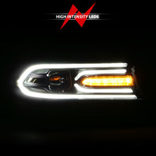 Load image into Gallery viewer, ANZO 2015-2018 Dodge Charger Projector Headlights Plank Style Black Headlights ANZO
