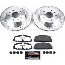 Load image into Gallery viewer, Power Stop 86-91 Mazda RX-7 Rear Z26 Street Warrior Brake Kit Brake Kits - Performance D&amp;S PowerStop   
