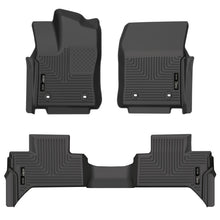Load image into Gallery viewer, Husky Liners 2022 Toyota Tundra WeatherBeater Ext. Cab DC Front &amp; 2nd Seat Floor Liner - Blk Floor Mats - Rubber Husky Liners
