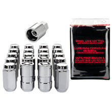 Load image into Gallery viewer, McGard 5 Lug Hex Install Kit w/Locks (Cone Seat Nut) M14X1.5 / 22mm Hex / 1.635in. Length - Chrome Lug Nuts McGard
