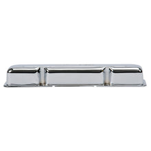Load image into Gallery viewer, Edelbrock Valve Cover Signature Series AMC/Jeep 1967-1991 290-401 CI V8 Chrome Valve Covers Edelbrock
