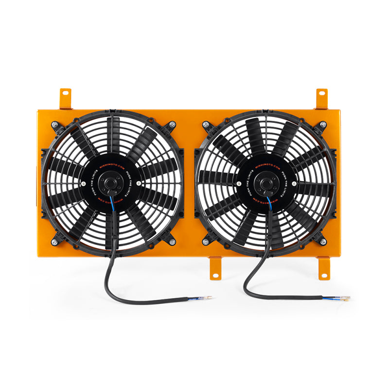 Mishimoto 99-05 Mazda Miata Aluminum Fan Shroud Gold Fans & Shrouds Mishimoto