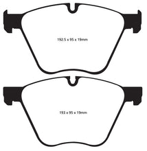 Load image into Gallery viewer, EBC 10+ BMW 760 6.0 Twin Turbo (F01) Greenstuff Front Brake Pads Brake Pads - Performance EBC   
