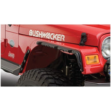 Load image into Gallery viewer, Bushwacker 97-06 Jeep Wrangler Flat Style Flares 4pc - Black Fender Flares Bushwacker
