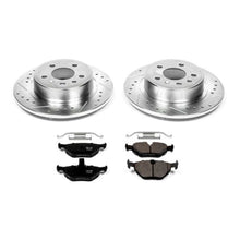 Load image into Gallery viewer, Power Stop 99-10 Saab 9-5 Rear Z23 Evolution Sport Brake Kit Brake Kits - Performance D&amp;S PowerStop   
