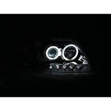Load image into Gallery viewer, ANZO 1997.5-2003 Ford F-150 Projector Headlights w/ Halo Chrome 1pc Headlights ANZO
