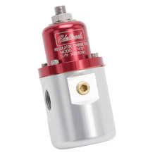 Load image into Gallery viewer, Edelbrock Fuel Pressure Regulator Carbureted 160 GPH 5-10 PSI 3/8In In/Out Retunless Red/Clear Fuel Pressure Regulators Edelbrock

