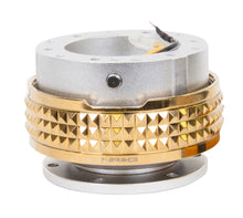 Load image into Gallery viewer, NRG Quick Release Kit - Pyramid Edition - Silver Body / Chrome Gold Pyramid Ring Quick Release Adapters NRG
