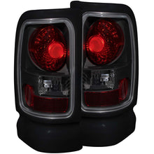 Load image into Gallery viewer, ANZO 1994-2001 Dodge Ram Taillights Dark Smoke Tail Lights ANZO
