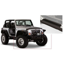 Load image into Gallery viewer, Bushwacker 07-18 Jeep Wrangler Trail Armor Rocker Panel and Sill Plate Cover - Black Body Armor &amp; Rock Rails Bushwacker
