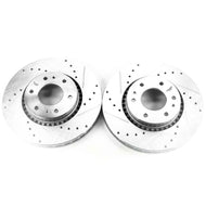 Power Stop 04-07 Buick Rainier Front Evolution Drilled & Slotted Rotors - Pair Brake Rotors - Slot & Drilled PowerStop