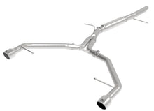 Load image into Gallery viewer, aFe MACHForce XP 3in-2.5in SS Exhaust Axle-Back 17-19 Audi A4 (B9) L4-2.0L (t) - Polished Axle Back aFe
