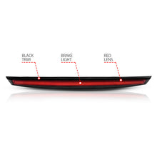 Load image into Gallery viewer, ANZO 2007-2014 Chevrolet Suburban 1500 LED 3rd Brake Light Black Housing Red Lens w/ Spoiler 1pc Lights Corner ANZO
