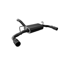 Load image into Gallery viewer, Corsa 2018-2024 Jeep Wrangler JL 2.5in Dual Rear Exit Black Tips Sport Axle-Back Exhaust Axle Back CORSA Performance
