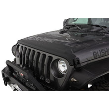 Load image into Gallery viewer, Bushwacker 18-19 Jeep Wrangler Rubicon/Sport//Unlimited/Sport S Hood Stone Guard- Black Body Armor &amp; Rock Rails Bushwacker
