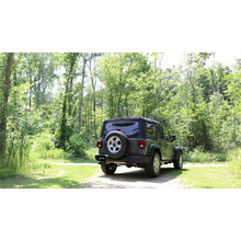 Load image into Gallery viewer, Corsa 2018-2024 Jeep Wrangler JL 2.5in Dual Rear Exit Polished Tips Sport Axle-Back Exhaust Axle Back CORSA Performance
