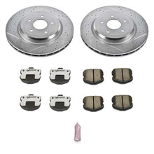 Load image into Gallery viewer, Power Stop 06-13 Chevrolet Corvette Rear Z26 Street Warrior Brake Kit Brake Kits - Performance D&amp;S PowerStop   
