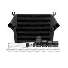 Load image into Gallery viewer, Mishimoto 07.5-09 Dodge 6.7L Cummins Intercooler Kit w/ Pipes (Black) Intercooler Kits Mishimoto
