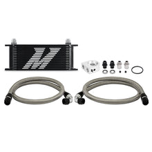 Load image into Gallery viewer, Mishimoto Universal Oil Cooler Kit 16-Row Black Oil Coolers Mishimoto
