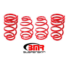 Load image into Gallery viewer, BMR 10-15 5th Gen Camaro V8 Lowering Spring Kit (Set Of 4 Front) - Red Lowering Springs BMR Suspension
