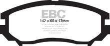 Load image into Gallery viewer, EBC 04-06 Hyundai Tiburon 2.7 6 speed Greenstuff Front Brake Pads Brake Pads - Performance EBC   
