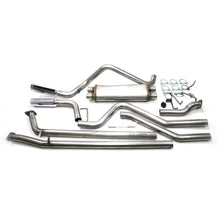 Load image into Gallery viewer, JBA 07-20 Toyota Tundra 4.6L/4.7L/5.7L 409SS Pass Side Dual Exit Cat-Back Exhaust Catback JBA
