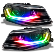 Load image into Gallery viewer, Oracle 16-18 Chevy Camaro Dynamic Headlight DRL Upgrade Kit - ColorSHIFT - Dynamic SEE WARRANTY Headlights ORACLE Lighting
