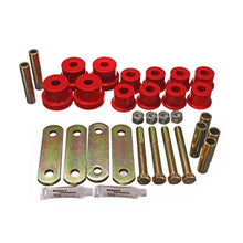 Load image into Gallery viewer, Energy Suspension Gm Heavy Duty Shackle Set - Red Bushing Kits Energy Suspension
