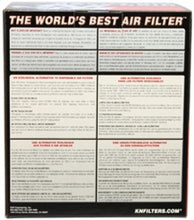 Load image into Gallery viewer, K&amp;N Universal Clamp-On Air Filter 3in FLG / 6in B / 4-1/2in T / 6in H Air Filters - Universal Fit K&amp;N Engineering   
