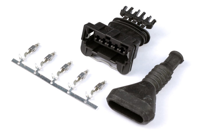 Haltech Bosch 5 Pin Junior Timer Female Connector Plug & Pins Wiring Connectors Haltech