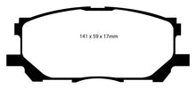 Load image into Gallery viewer, EBC 04-07 Lexus RX330 3.3 Yellowstuff Front Brake Pads Brake Pads - Performance EBC   
