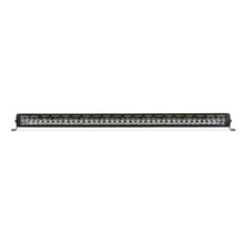 Load image into Gallery viewer, Go Rhino Xplor Blackout Combo Series Dbl Row LED Light Bar w/Amber (Side/Track Mount) 40in. - Blk Light Bars &amp; Cubes Go Rhino   
