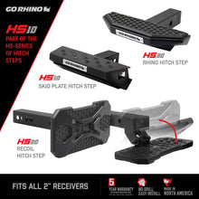 Load image into Gallery viewer, Go Rhino HS-10 Hitch Skid Step Hitch Accessories Go Rhino
