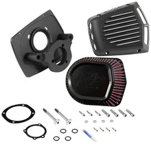 Load image into Gallery viewer, K&amp;N Street Metal Intake System for 01-16 Harley Davidson Softail/Dyna - Shaker Black Misc Powersports K&amp;N Engineering   
