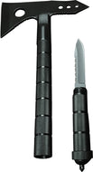 Rampage 1955-2019 Universal Trail Recovery Axe - Black Tow Hooks Rampage