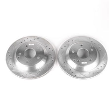 Load image into Gallery viewer, Power Stop 88-96 Chevrolet Corvette Rear Evolution Drilled &amp; Slotted Rotors - Pair Brake Rotors - Slot &amp; Drilled PowerStop
