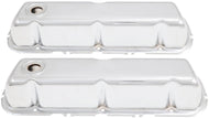 Spectre SB Ford Short Valve Cover Set - Chrome Valve Covers Spectre