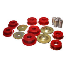 Load image into Gallery viewer, Energy Suspension Dodge 08-10 Challenger/ 07-10 Charger/05-08 Magnum RWD Red Rear Subframe Bushings Bushing Kits Energy Suspension
