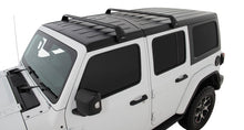 Load image into Gallery viewer, Rhino-Rack 07-22 Jeep Wrangler JK/JL 4 Door Hard Top Vortex SG 2 Bar Roof Rack - Black Roof Rack Rhino-Rack
