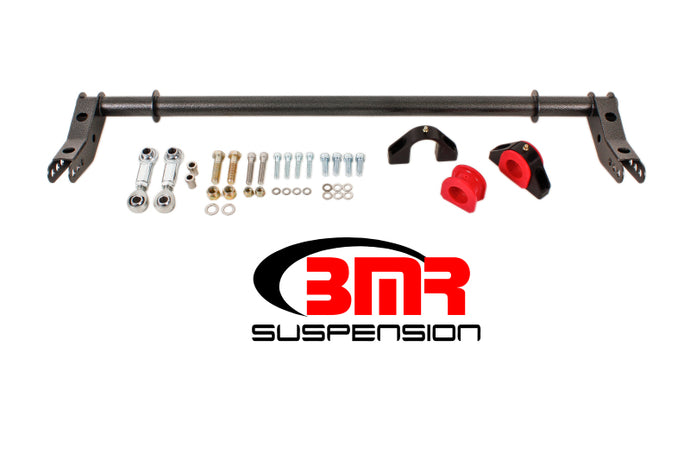 BMR 10-15 5th Gen Camaro Rear Hollow 1.375in Xtreme Anti-Roll Kit - Black Hammertone Sway Bars BMR Suspension   