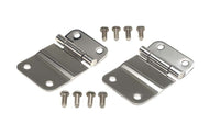 Kentrol 76-86 Jeep CJ7 Tailgate Hinge Pair - Polished Silver | 30419