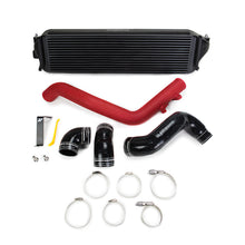 Load image into Gallery viewer, Mishimoto 2017+ Honda Civic Type R Intercooler Kit - Black Intercooler Red Pipes Intercooler Kits Mishimoto
