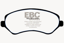 Load image into Gallery viewer, EBC 04-07 Chrysler Town &amp; Country 3.3 Rear Drums Ultimax2 Front Brake Pads Brake Pads - OE EBC   
