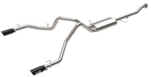 Load image into Gallery viewer, aFe Vulcan Series 3in 304SS Cat-Back w/ Black Tips 15-20 Ford F-150 V6 2.7L/35L(tt) / V8 5.0L Catback aFe
