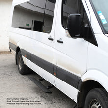Load image into Gallery viewer, RealTruck 13-18 Mercedes-Benz Sprinter 25/3500 Van 3dr VoltStep Electric Running Board Kit - Tex Blk Running Boards Go Rhino
