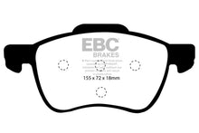 Load image into Gallery viewer, EBC 01-05 Volvo S60 2.3 Turbo T5 Yellowstuff Front Brake Pads Brake Pads - Performance EBC   
