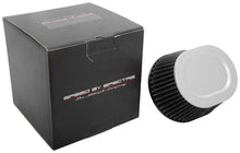 Load image into Gallery viewer, Spectre Conical Air Filter Oval 4in. - Black Air Filters - Universal Fit Spectre   
